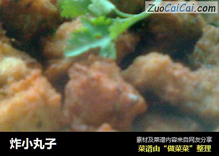 炸小丸子