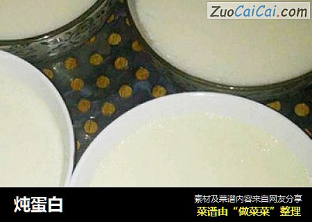 炖蛋白