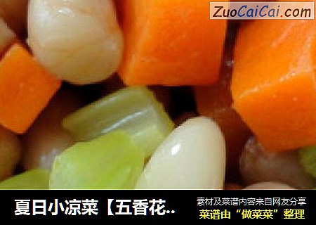 夏日小凉菜【五香花生米】