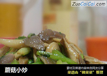 蘑菇小炒