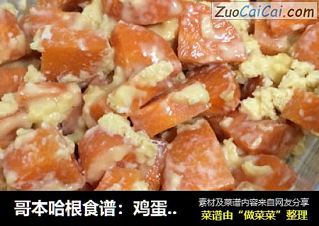 哥本哈根食谱：鸡蛋，奶酪，胡萝卜日～