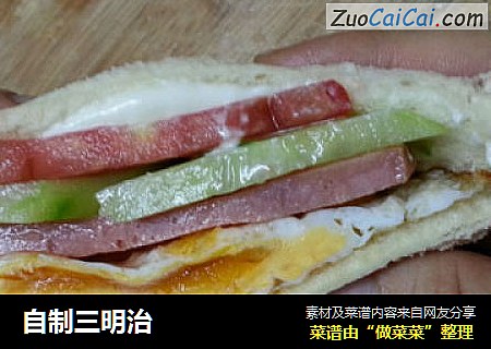 自制三明治