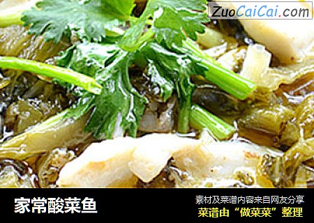 家常酸菜鱼
