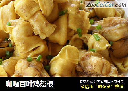 咖喱百叶鸡翅根