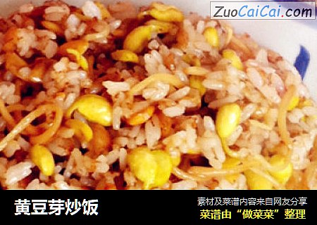 黄豆芽炒饭