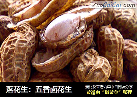 落花生：五香卤花生