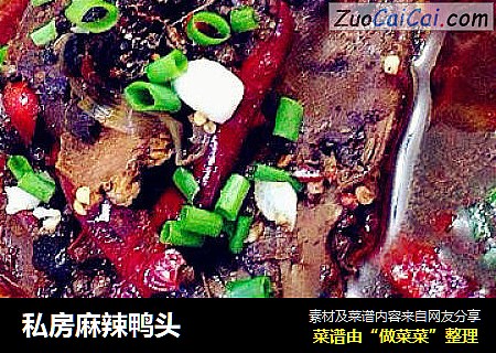 私房麻辣鸭头