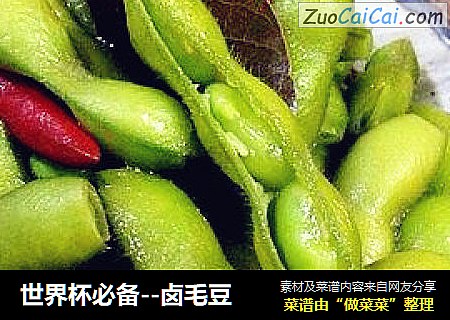 世界杯必备--卤毛豆