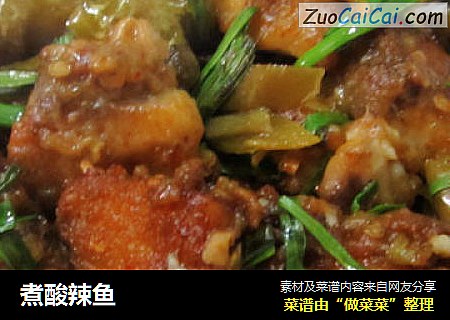 煮酸辣鱼