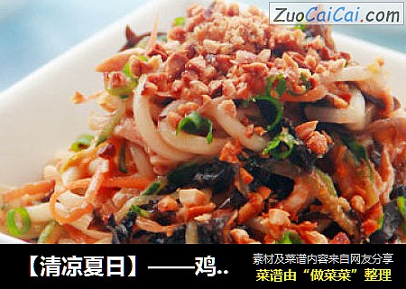 【清凉夏日】——鸡丝凉面