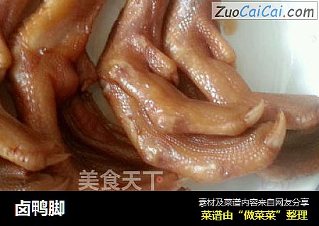 卤鸭脚