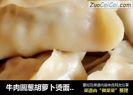 牛肉圆葱胡萝卜烫面包子