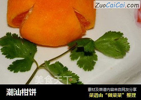 潮汕柑饼
