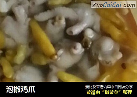 泡椒鸡爪