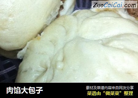 肉馅大包子
