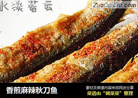 香煎麻辣秋刀鱼