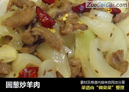 圆葱炒羊肉