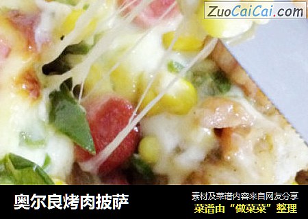 奥尔良烤肉披萨