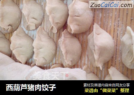 西葫芦猪肉饺子
