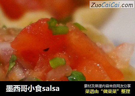 墨西哥小食salsa