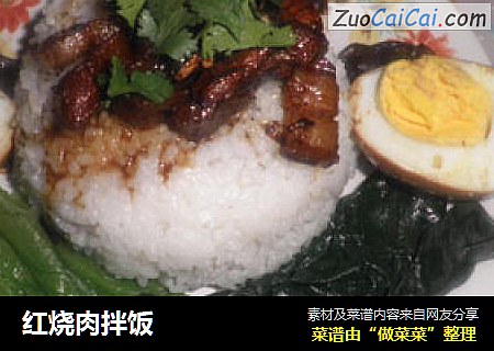 红烧肉拌饭