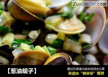 【葱油蚬子】