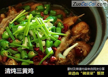清炖三黄鸡