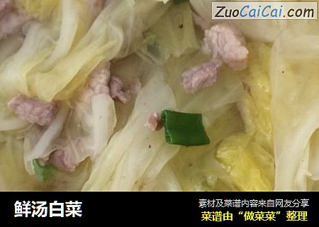 鲜汤白菜