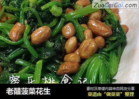 老醋菠菜花生