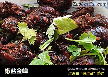 椒盐金蝉