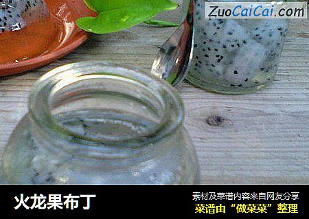 火龙果布丁