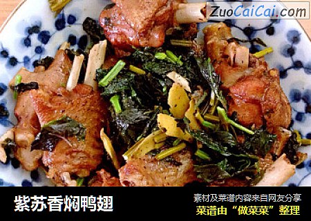 紫苏香焖鸭翅