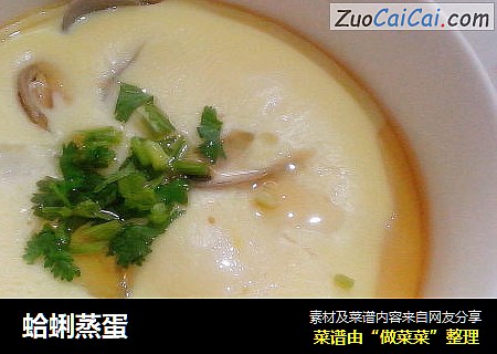 蛤蜊蒸蛋