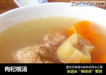 枸杞根汤