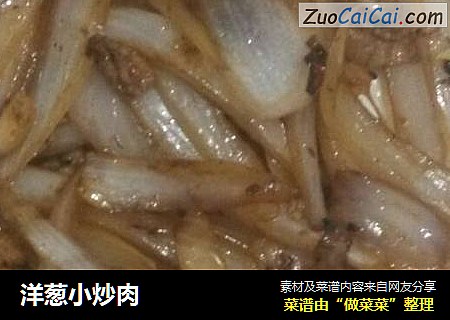 洋葱小炒肉