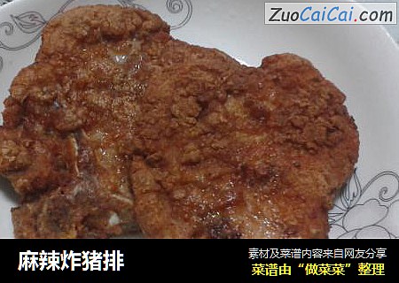 麻辣炸猪排