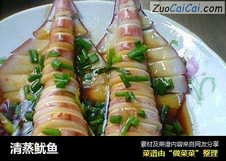 清蒸鱿鱼