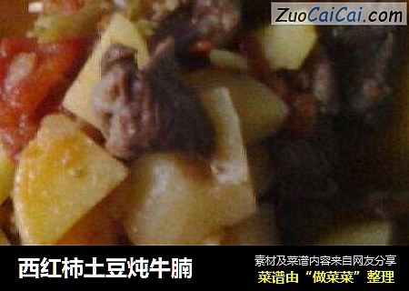 西红柿土豆炖牛腩