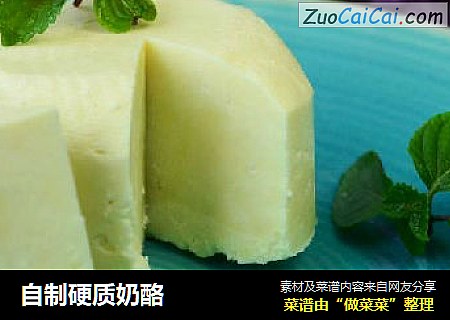 自制硬质奶酪