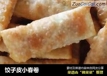 饺子皮小春卷