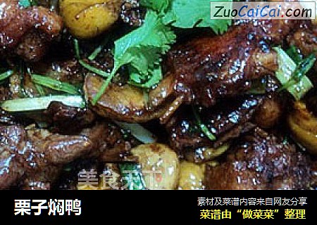 栗子焖鸭