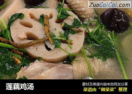 莲藕鸡汤