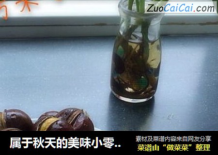 属于秋天的美味小零嘴-----蜜汁烤栗子