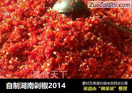 自制湖南剁椒2014