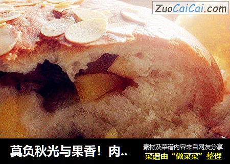 莫负秋光与果香！肉桂苹果餐包
