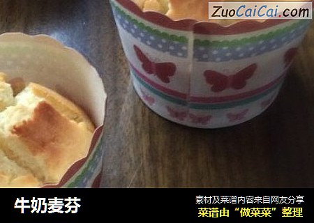 牛奶麦芬