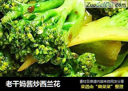 老干妈酱炒西兰花