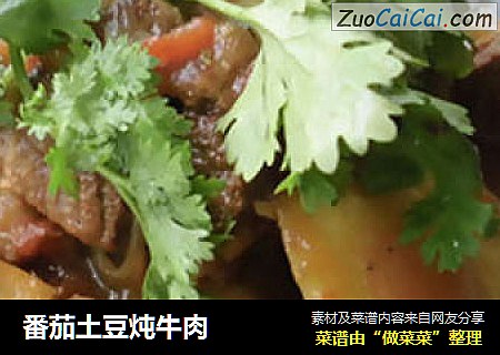 番茄土豆炖牛肉