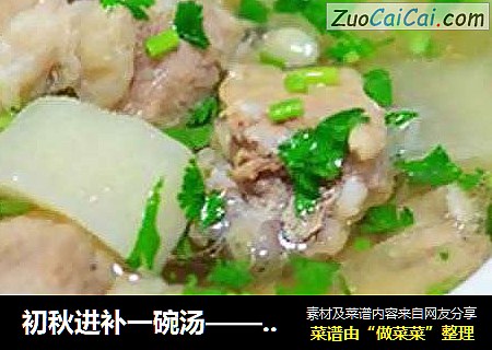 初秋进补一碗汤——排骨萝卜汤