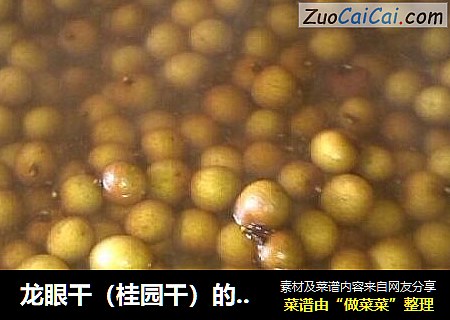 龙眼干（桂园干）的做法